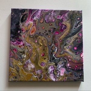 “Decadent” Original Signed Abstract Painting